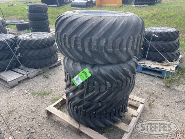(3) 400/60R15 tires
